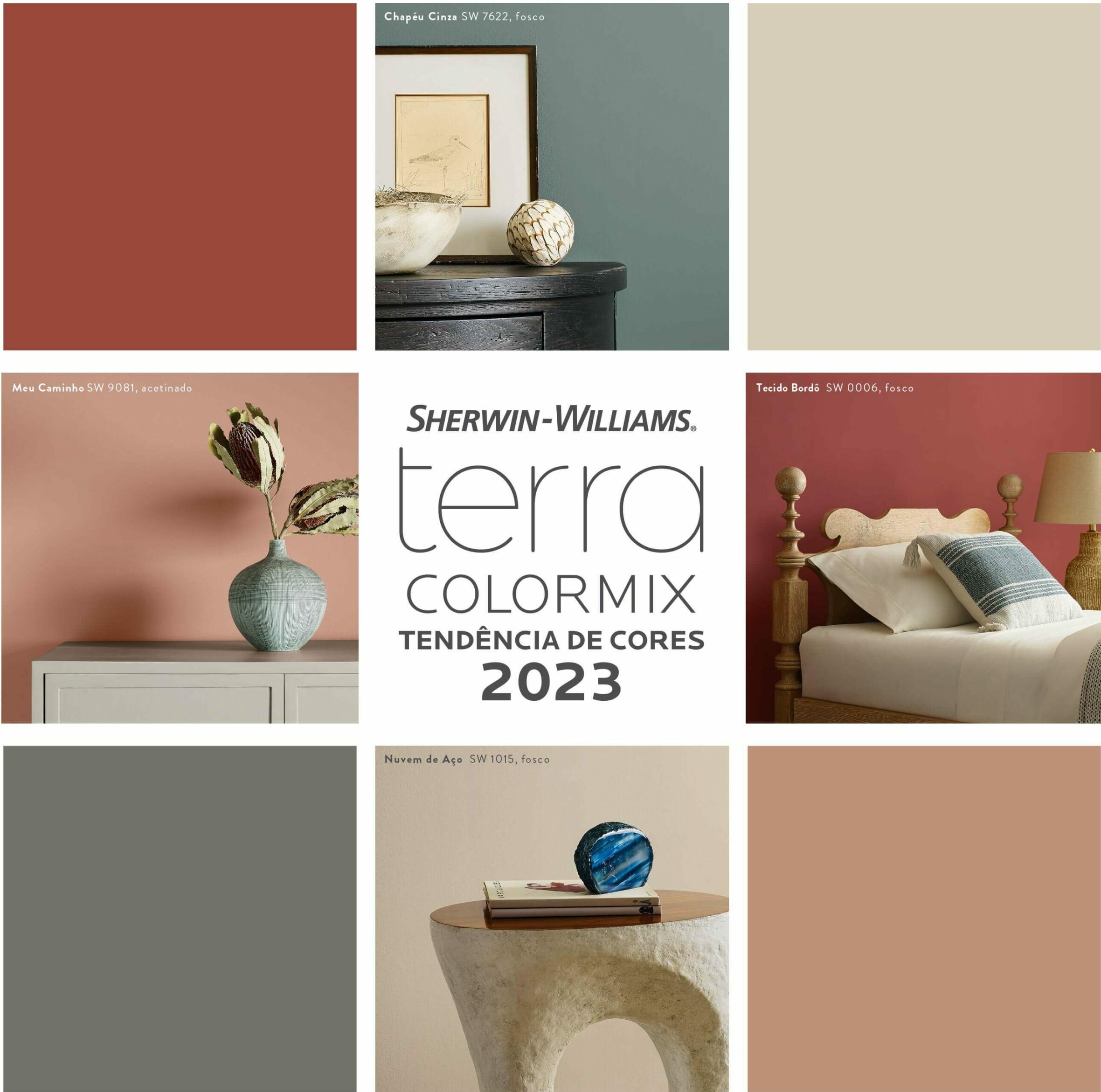 Colormix Tendência de Cores 2023 Sherwin Williams Brasil